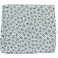 Blue Blossom Muslin Burp Cloth